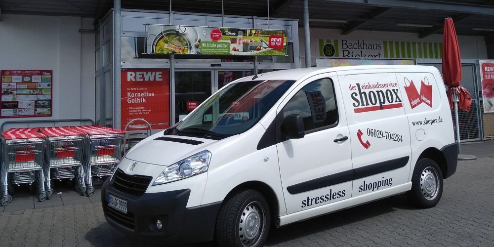 REWE Kornelius Golbik und Shopox in Mömbris starten Lieferservice