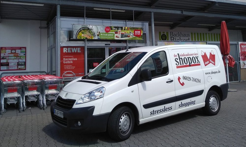 REWE Kornelius Golbik und Shopox in Mömbris starten Lieferservice