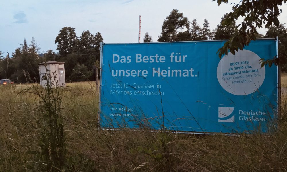 Infoabende zum Glaserfaserausbau