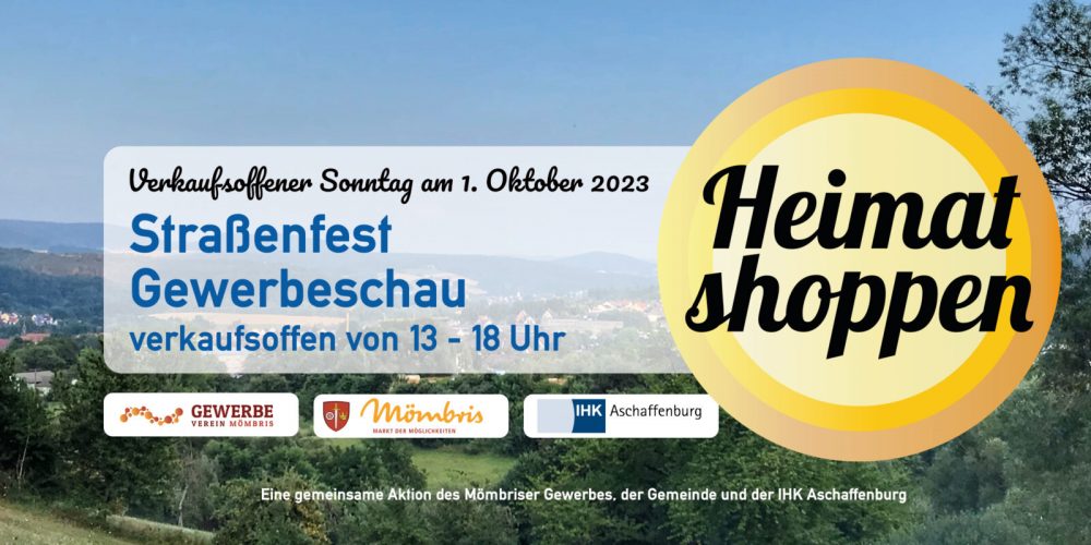 Heimat shoppen: Gewerbeschau – Straßenfest