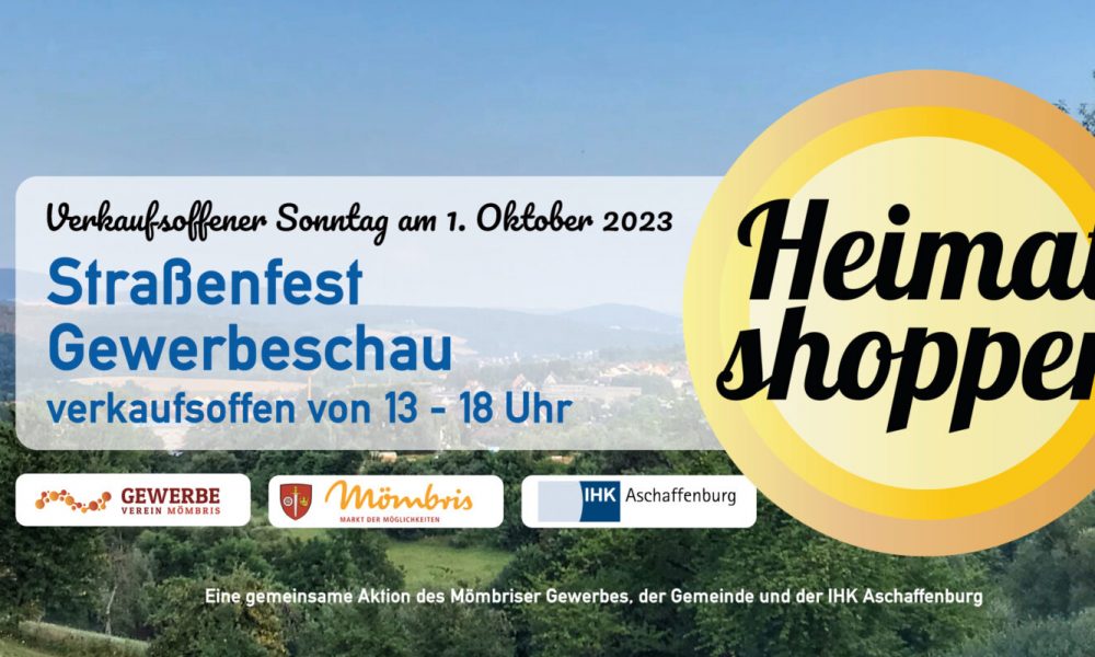 Heimat shoppen: Gewerbeschau – Straßenfest